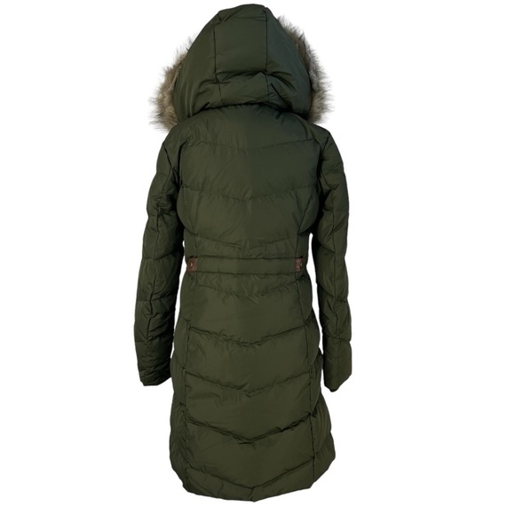 Lauren RALPH LAUREN FAUX FUR LINED HOODED DOWN PUFFER COAT STYLE # 24658 NWT - Picture 7 of 16